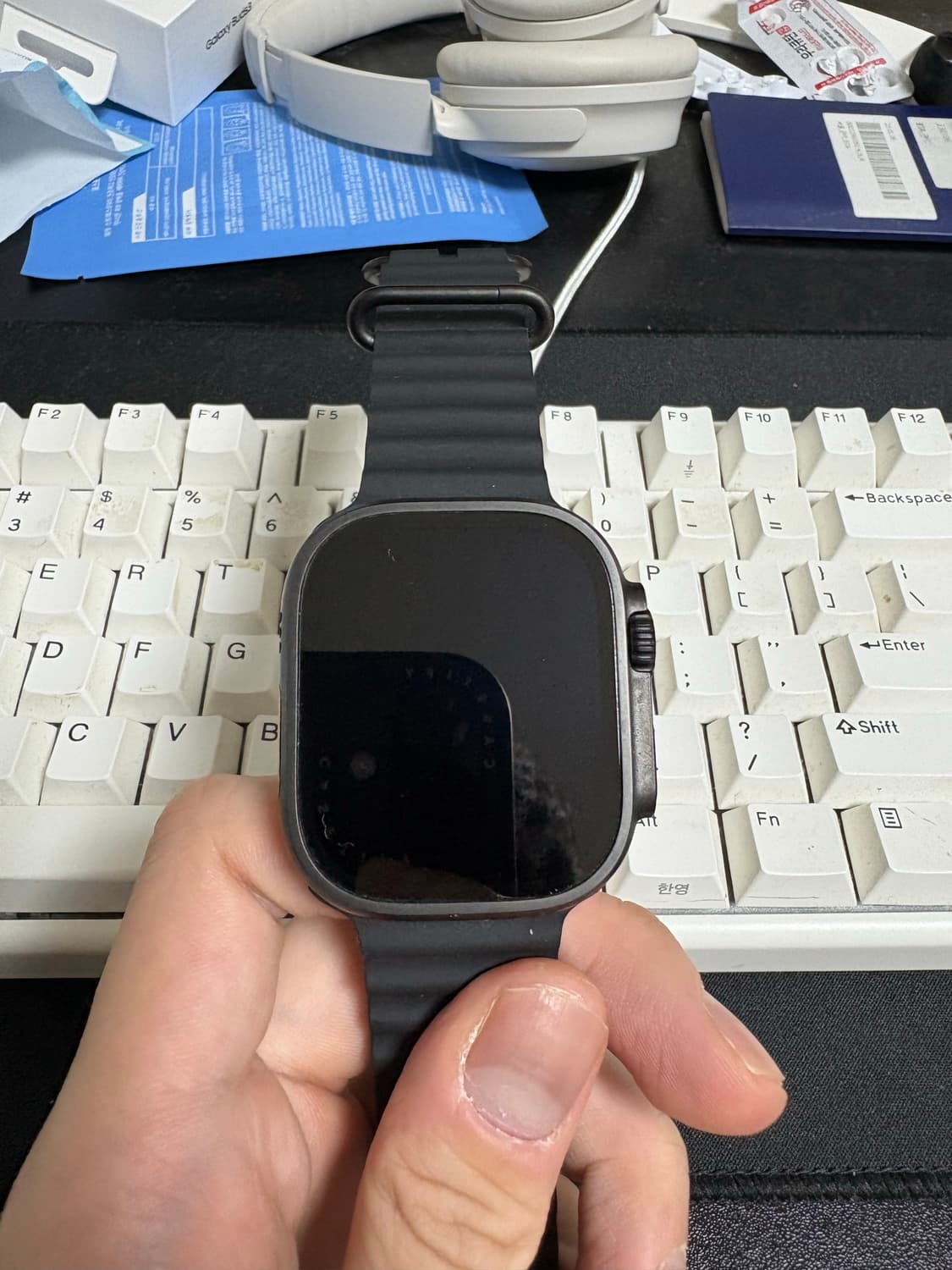 애플워치 울트라2 티타늄 블랙 상품이미지6