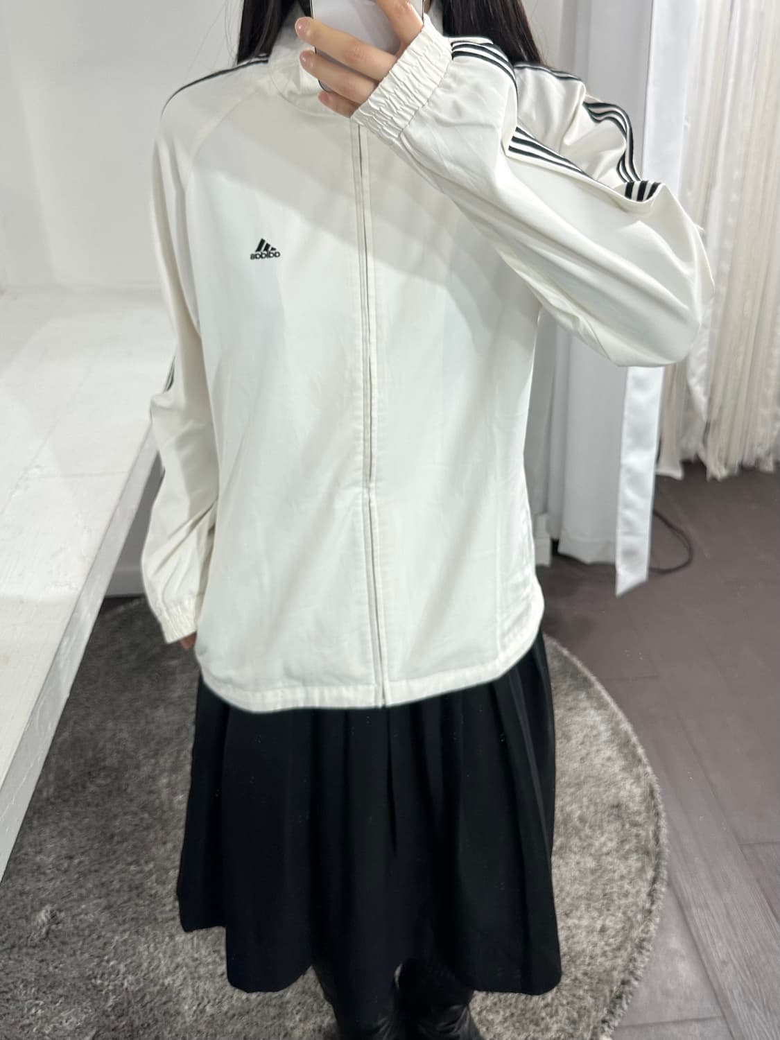 adidas white line zipup 상품이미지3