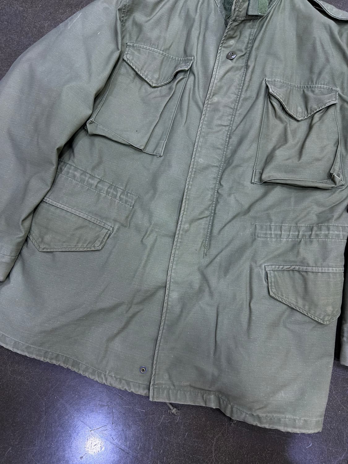 오리지널 M-65 야상 필드자켓 빈티지 밀리터리 M 상품이미지5