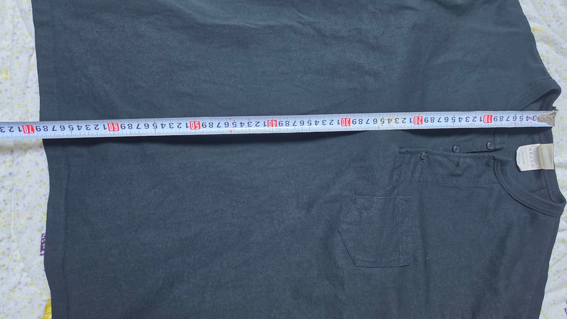 글래드핸드앤코 스탠다드 포켓 반팔 티셔츠 블랙 XL 판매 상품이미지9