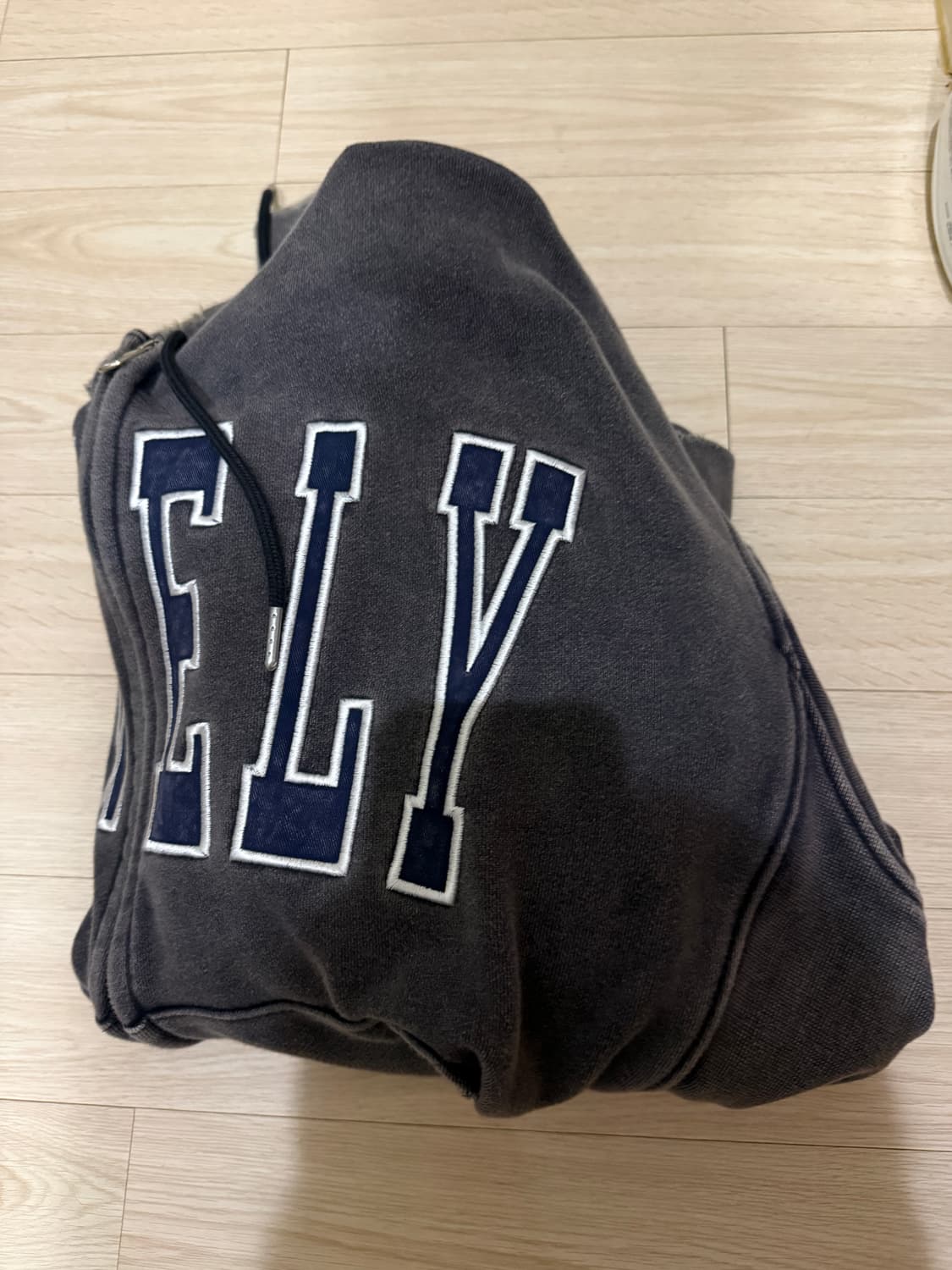 노앙 후드집업 워싱네이비 M 상품이미지3