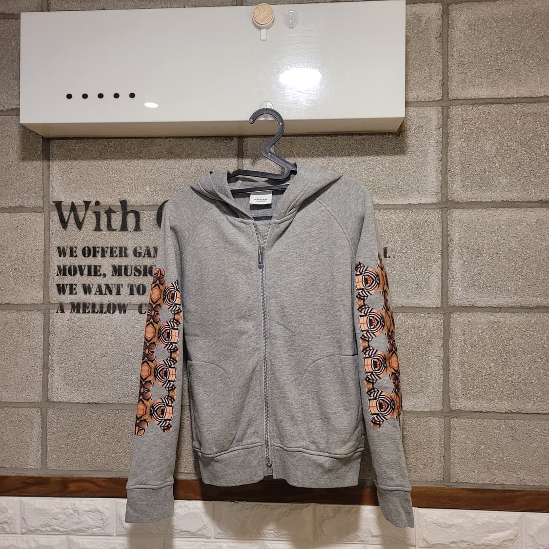 버버리 키즈 베어 후드집업 10Y 상품이미지1