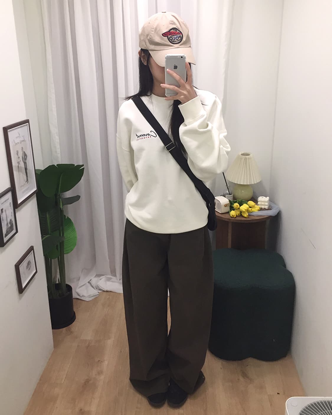 공용 커버낫 오버핏 맨투맨 100 상품이미지1