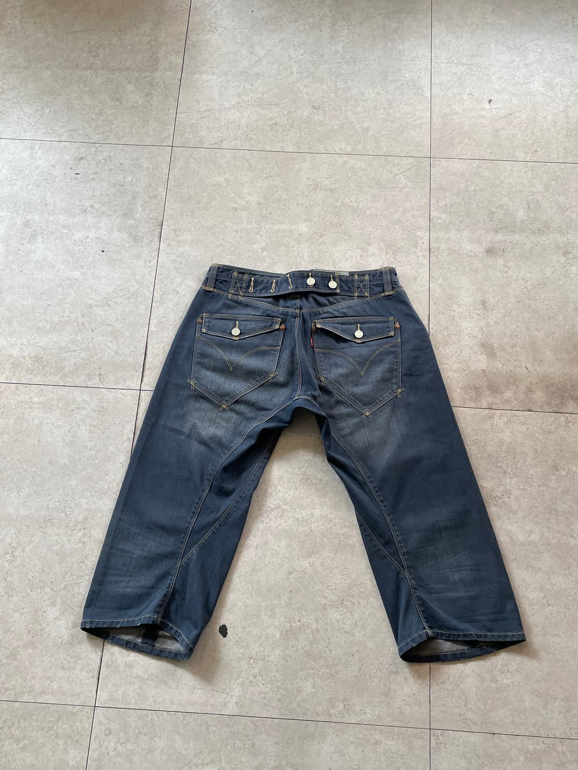 리바이스 엔지니어드 진스 7부 데님팬츠 청바지 상품이미지1