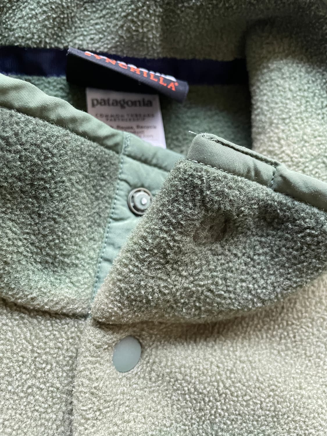 파타고니아 신칠라 그린 스트라이프 patagonia 상품이미지6