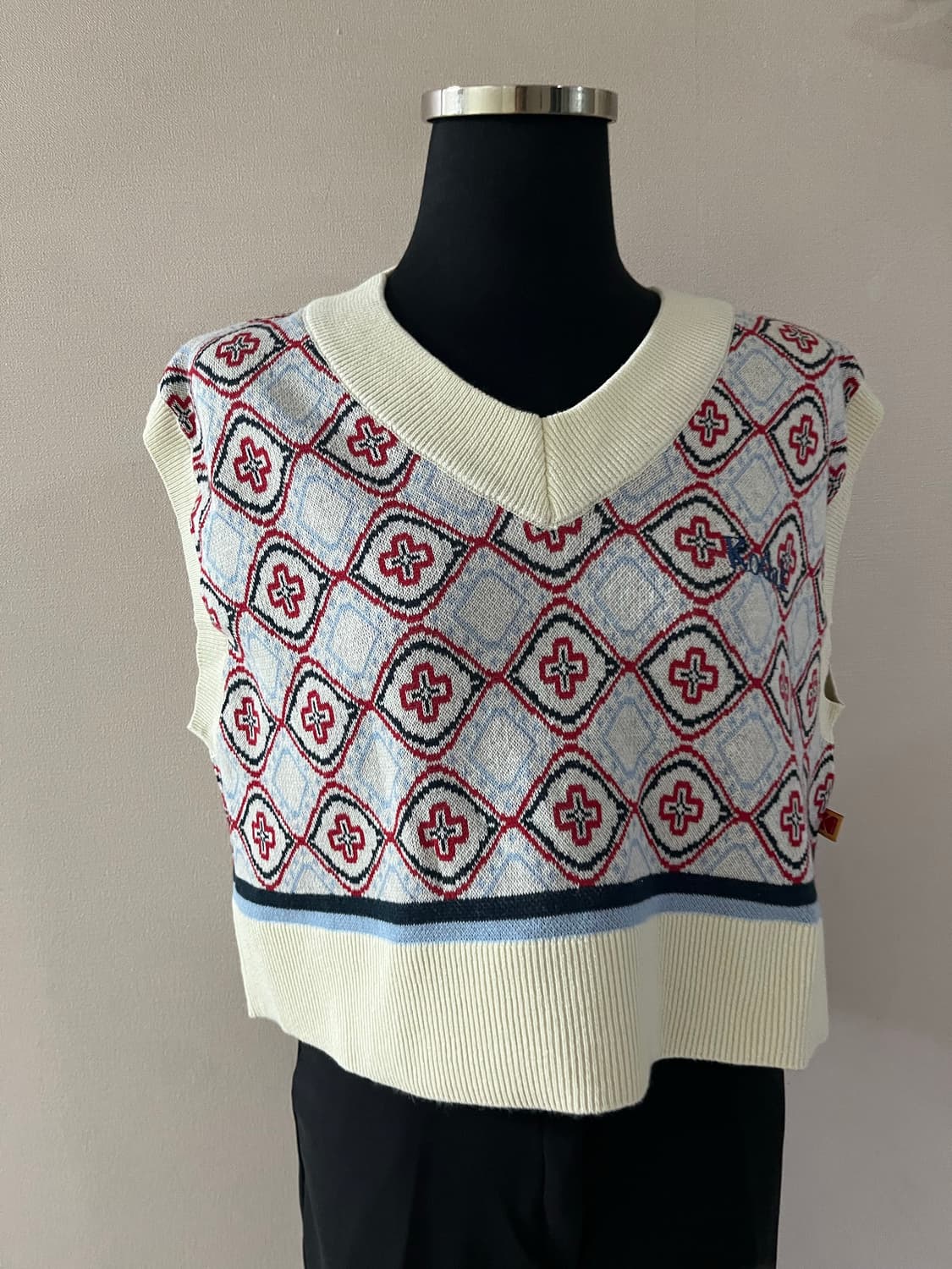 kodak 코닥패턴니트베스트 상품이미지9