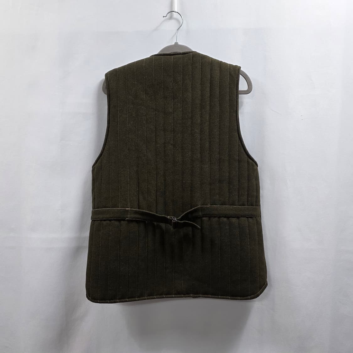 1798 프리즘웍스 울 퀼팅 베스트 M / OLIVE / 글래드 울 베스 상품이미지2