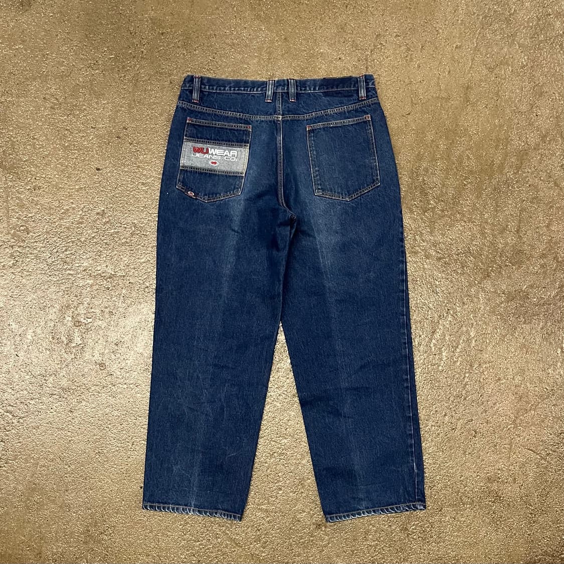90s 우탱클랜 우웨어 데님 팬츠 (38”) 상품이미지2
