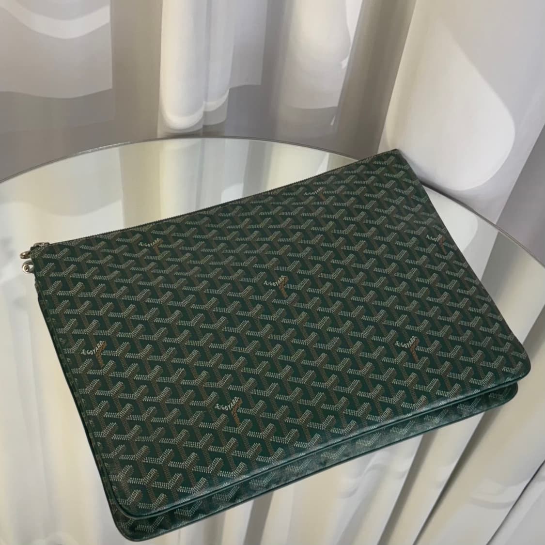 고야드 세나 클러치 GM 그린 스페셜 컬러 상품이미지2