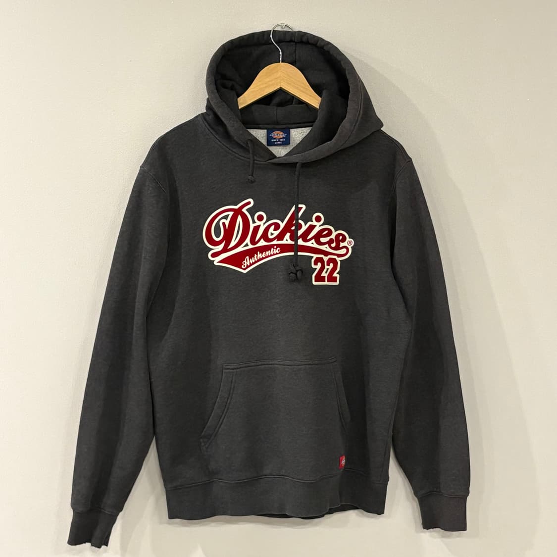 디키즈 Authentic 후드티 차콜 L(100) 상품이미지1