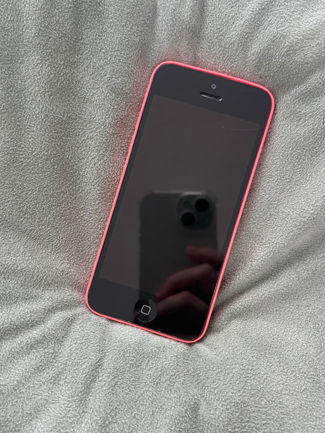 아이폰 5c 16GB 레드ㅣ핑크 피치 오씨 세컨폰 카메라 중고폰 빈티지 상품이미지7