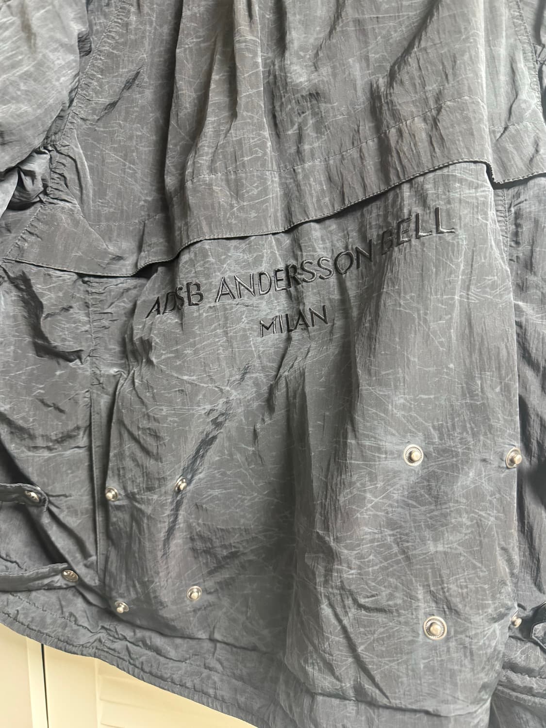 앤더슨벨 레이스업 패디드 점퍼 xl 상품이미지4