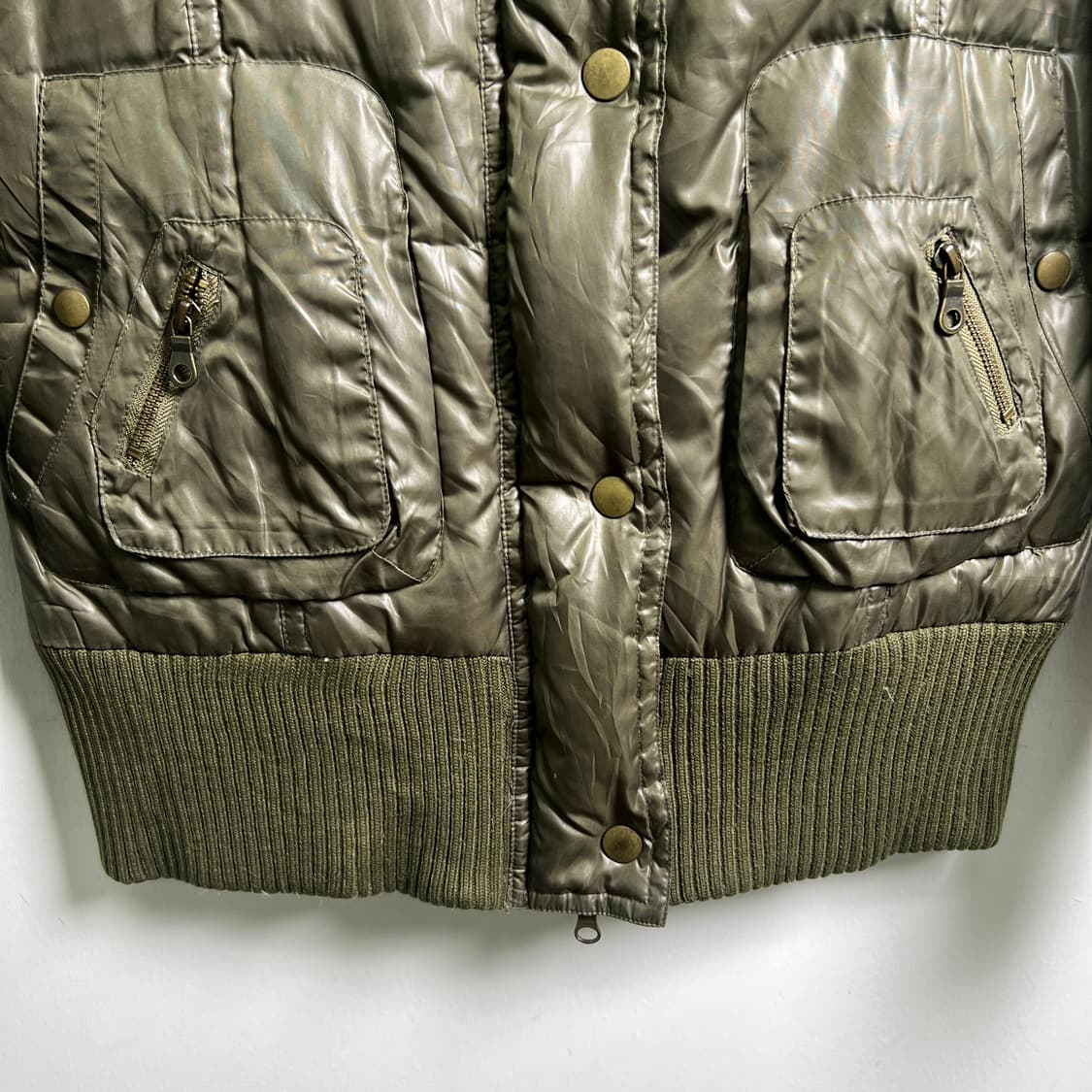 타케오 키쿠치 밀리터리 멀티 포켓 패딩 점퍼 상품이미지5