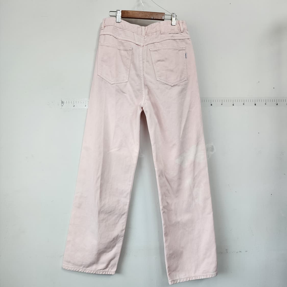 마리떼프랑소와저버 핑크 와이드 데님 팬츠 상품이미지3