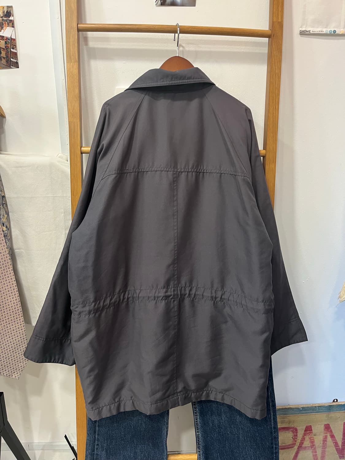 회색 야상 점퍼 포켓 자켓 상품이미지3