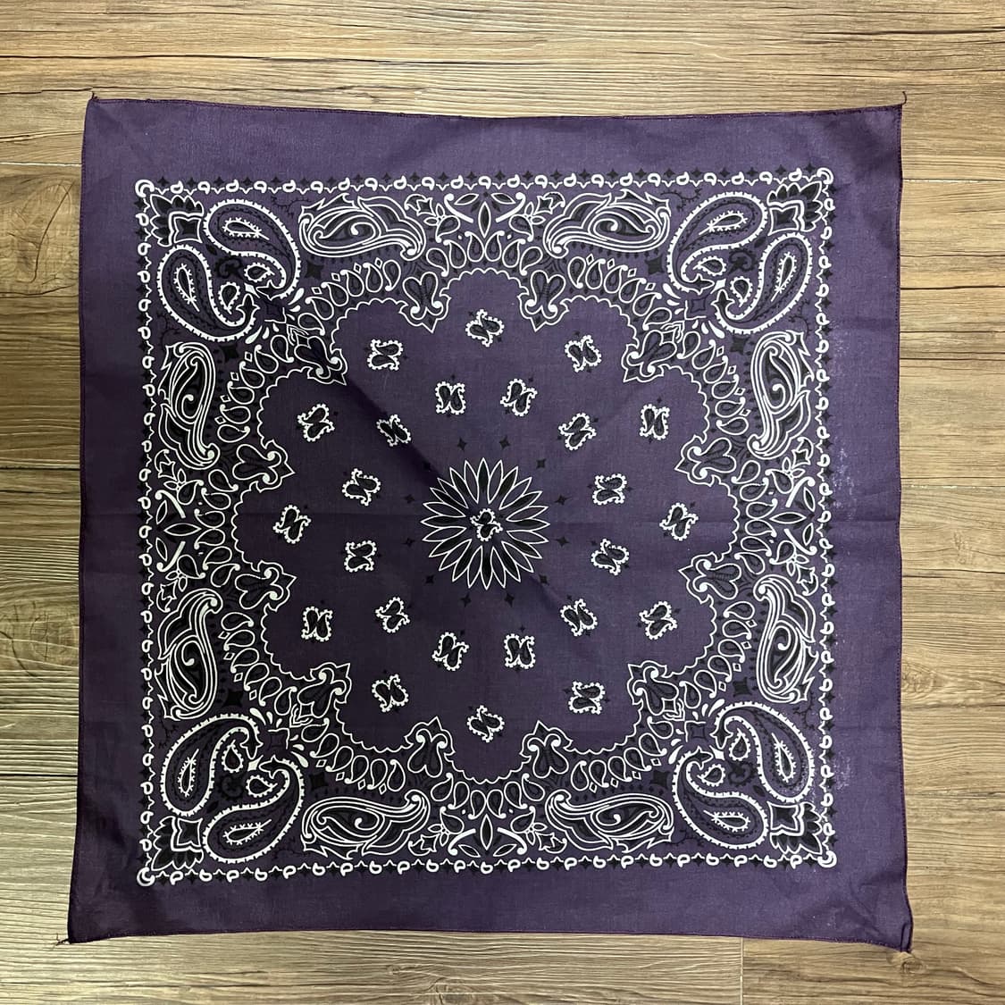 클래식 페이슬리 반다나/스카프(플럼) 상품이미지4