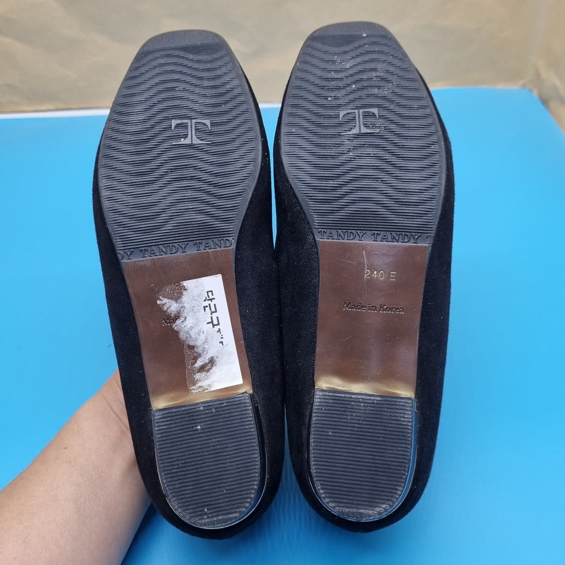 텐디 스웨이드 여성구두240 굽3 상품이미지3