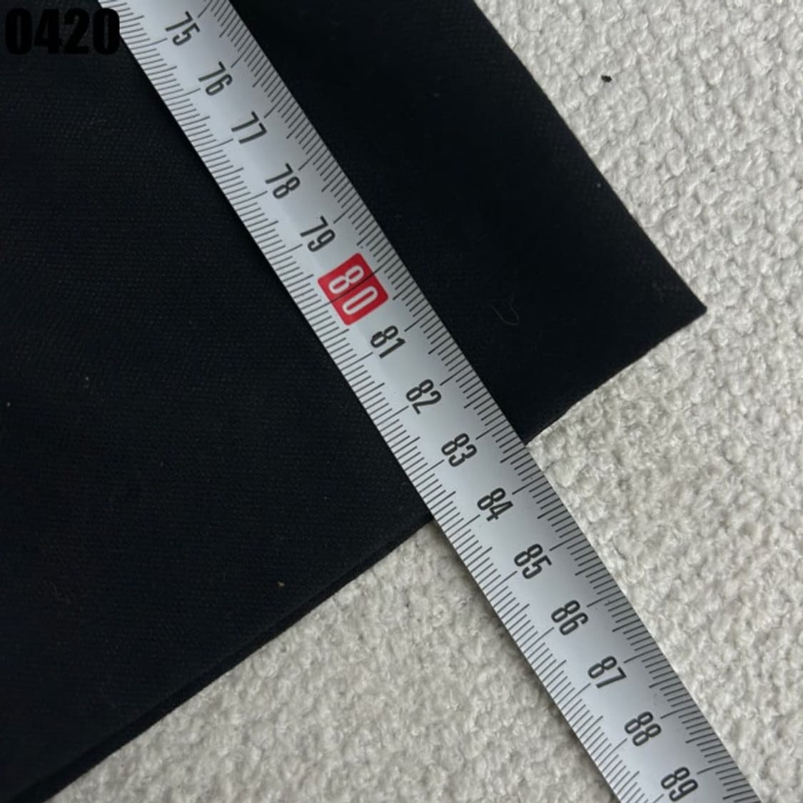 List 여성 블랙 정장 바지 29 상품이미지5