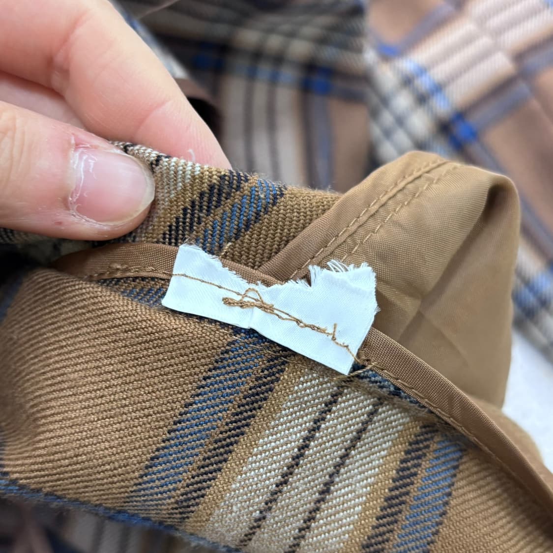 S 에잇세컨즈 플란넬 오버핏 자켓0423E 상품이미지4