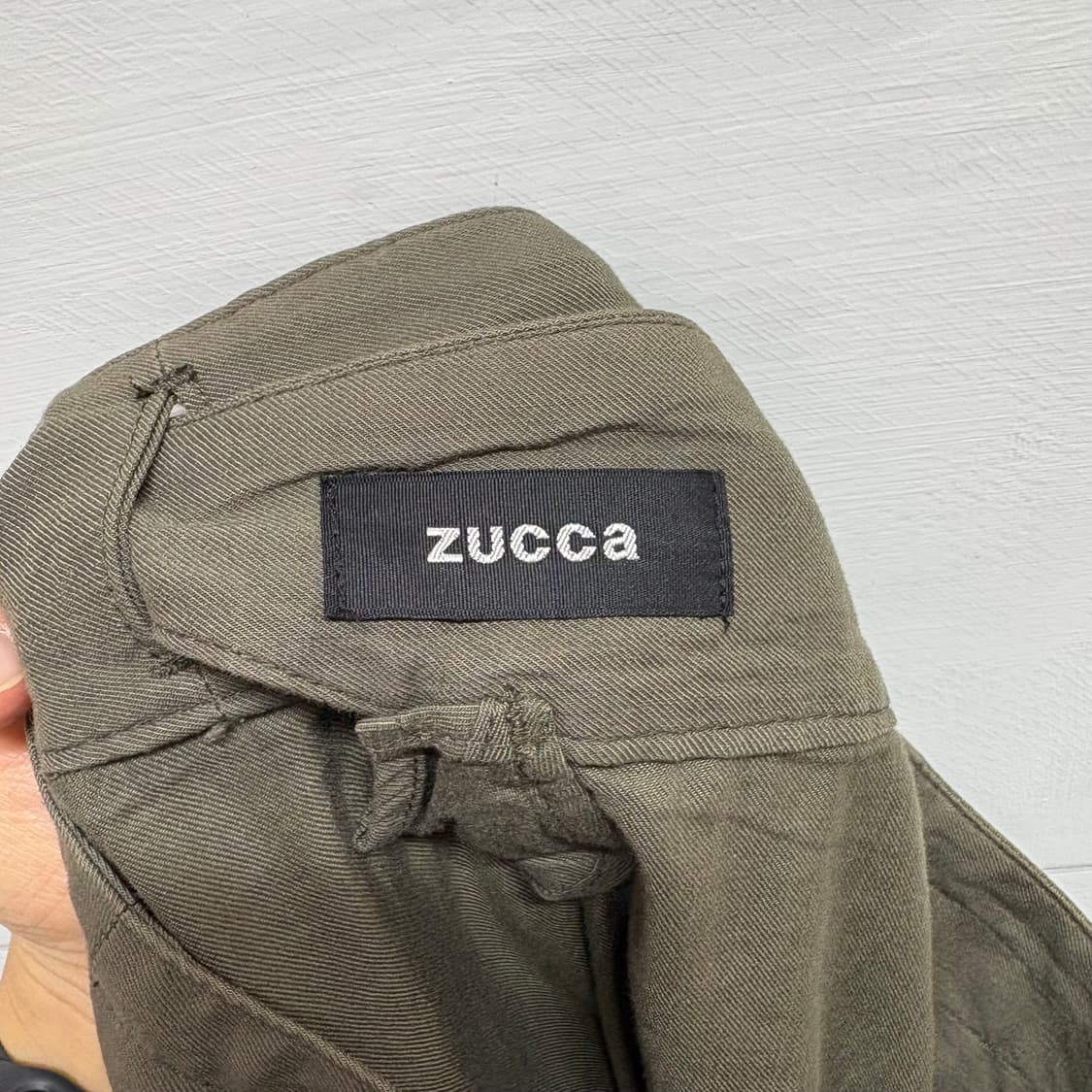 Zucca 주카 카키 와이드 팬츠 버뮤다 S JPN 상품이미지2