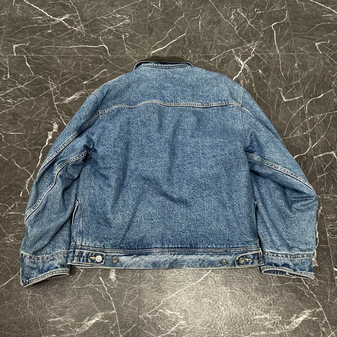 M 캘빈클라인 테크니컬 데님 봄버 자켓 상품이미지6