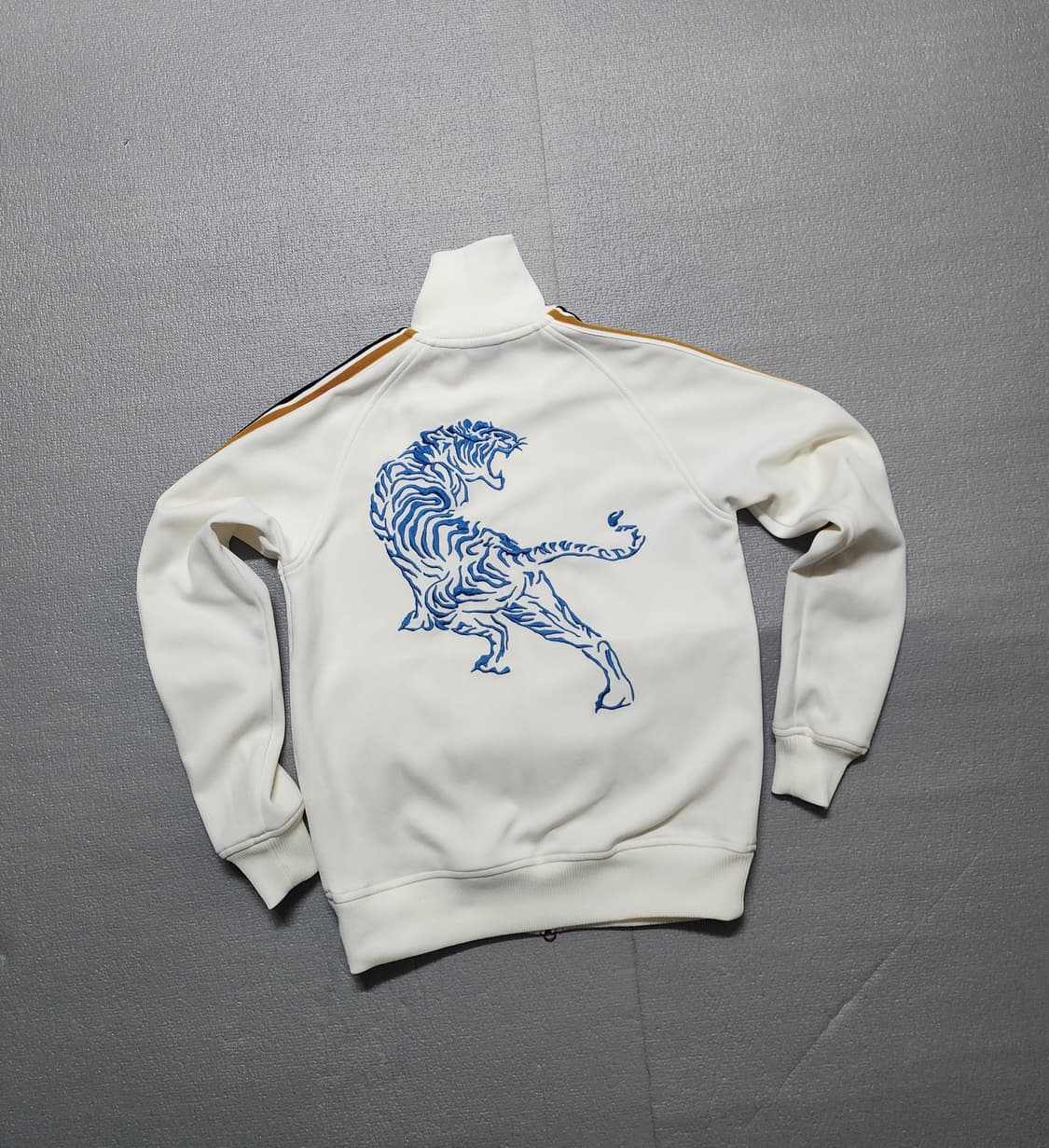 오니츠카타이거 화이트 져지 트랙탑 자켓 공용 상품이미지5