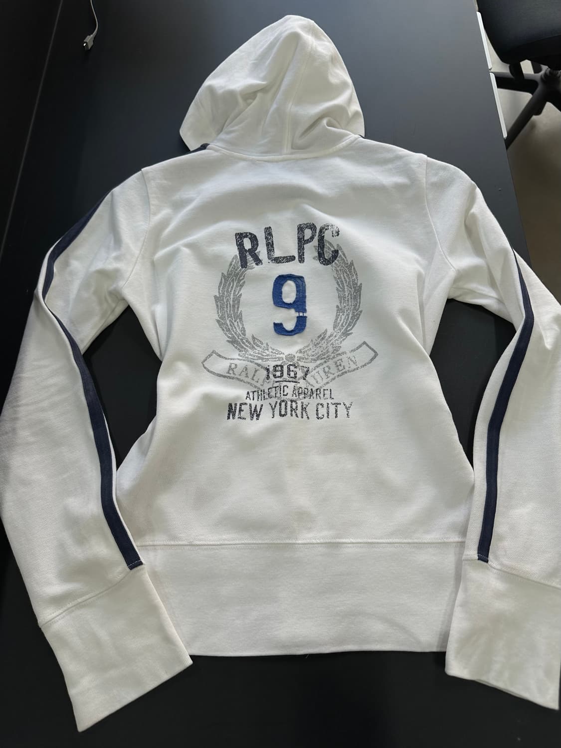 폴로랄프로렌 포니 넘버링 트랙 후드집업 상품이미지6