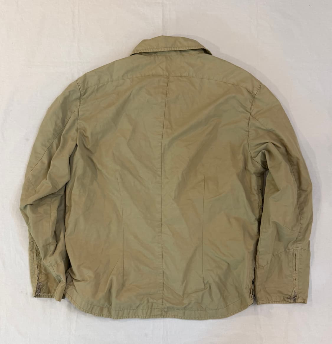 90s CP컴퍼니 아카이브 블루종 봄버 자켓 카키 브라운 상품이미지8