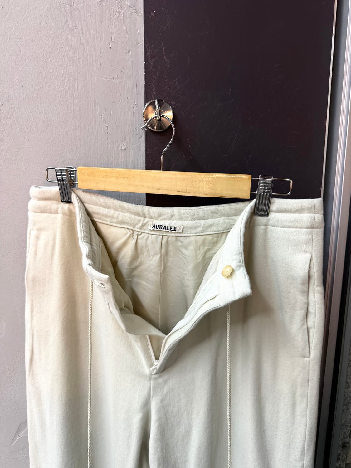 1/ 오라리 울 스웻팬츠 상품이미지6