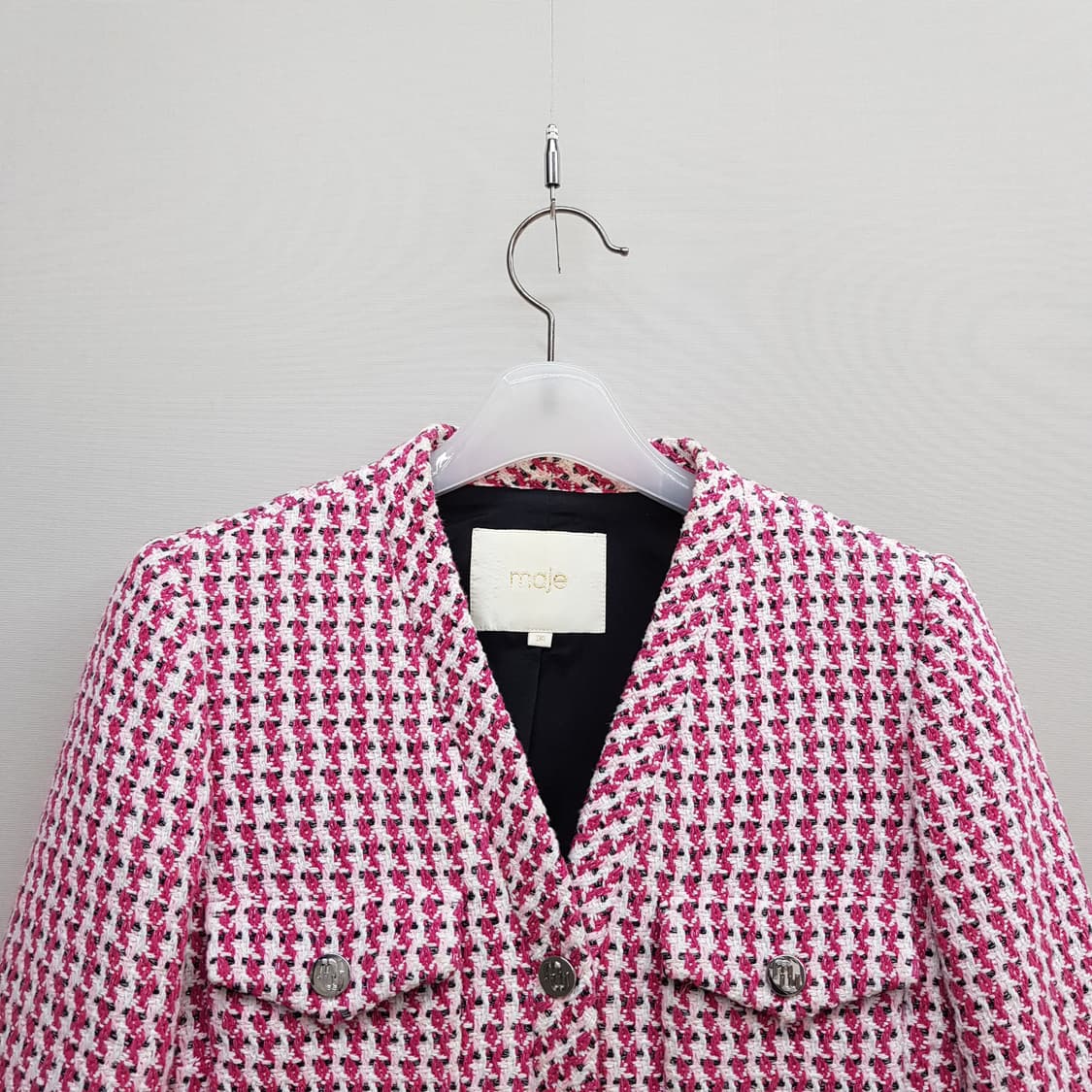 마쥬 MAJE 트위드 포켓 자켓 36사이즈 상품이미지3