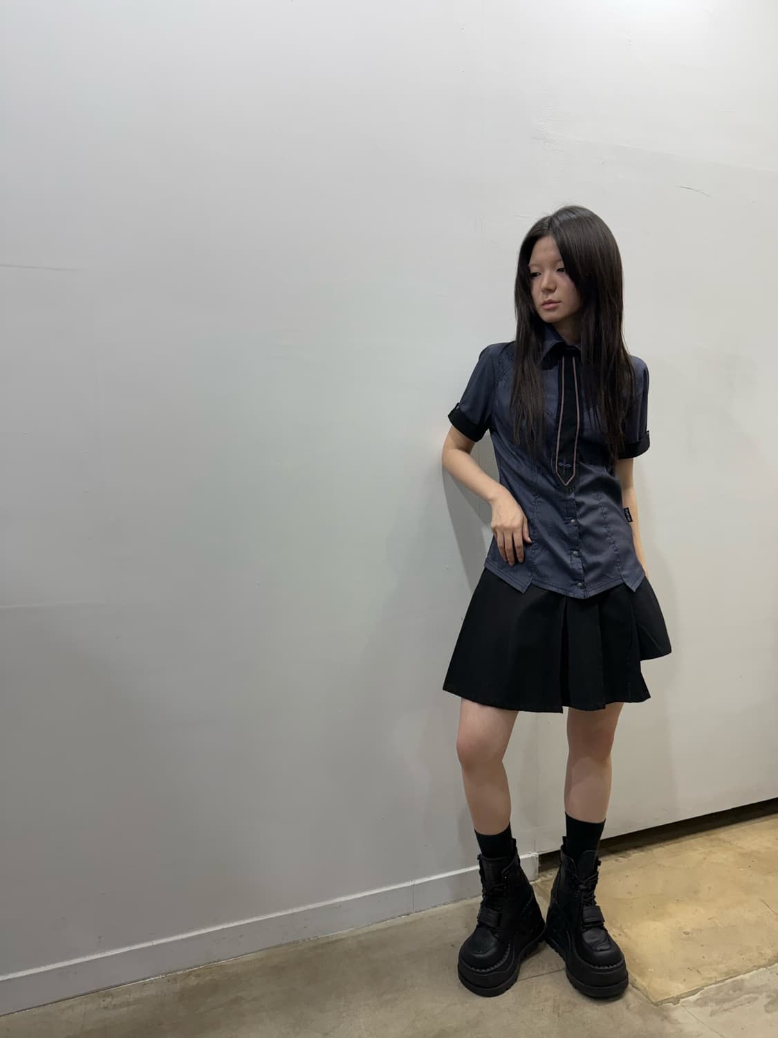 오즈온 셔츠&타이 셋업 상품이미지10