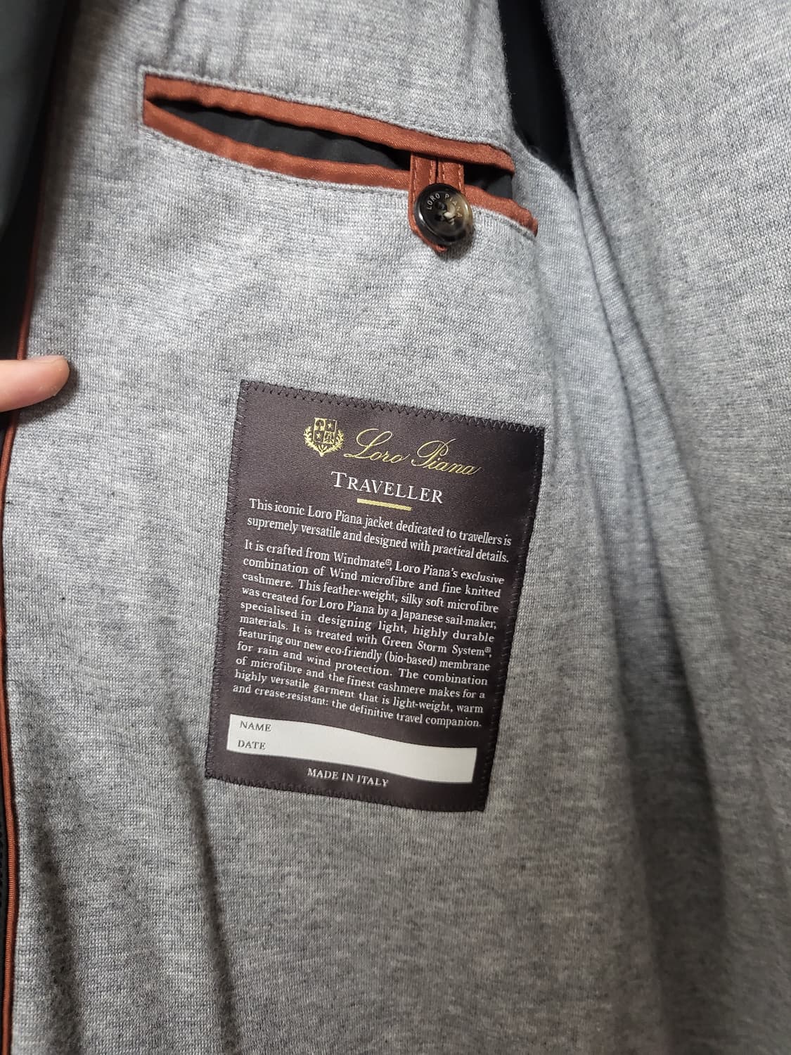 23FW 로로피아나 트래블러 자켓 50 상품이미지8