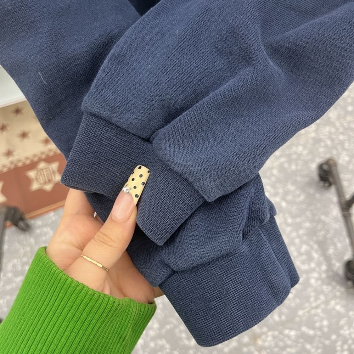 나이키 올드스쿨 에슬레틱 스포티 아치로고 후드티 M C10031 상품이미지7