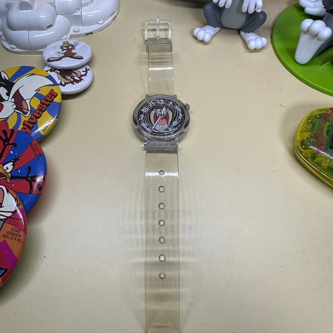 97 looney tunes taz transparent watch 상품이미지2