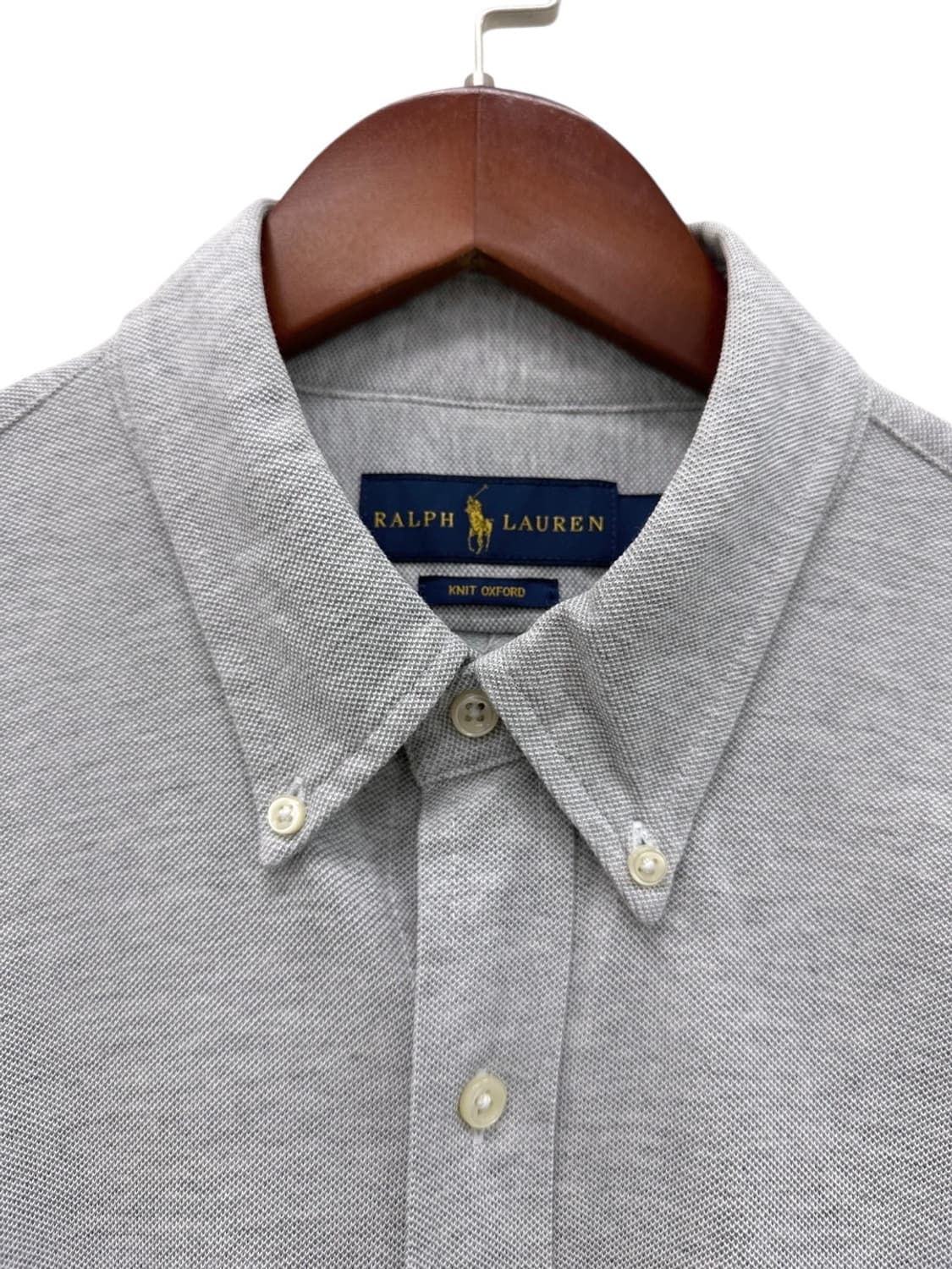 폴로 옥스포드 니트 셔츠 (L) 상품이미지3