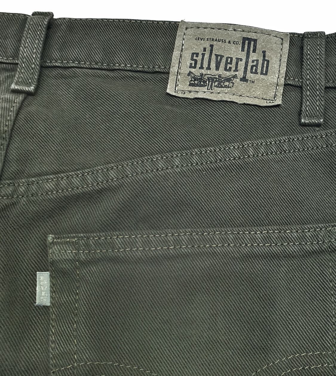 리바이스 실버탭 배기 빈티지 90s 카키그린 36 상품이미지6