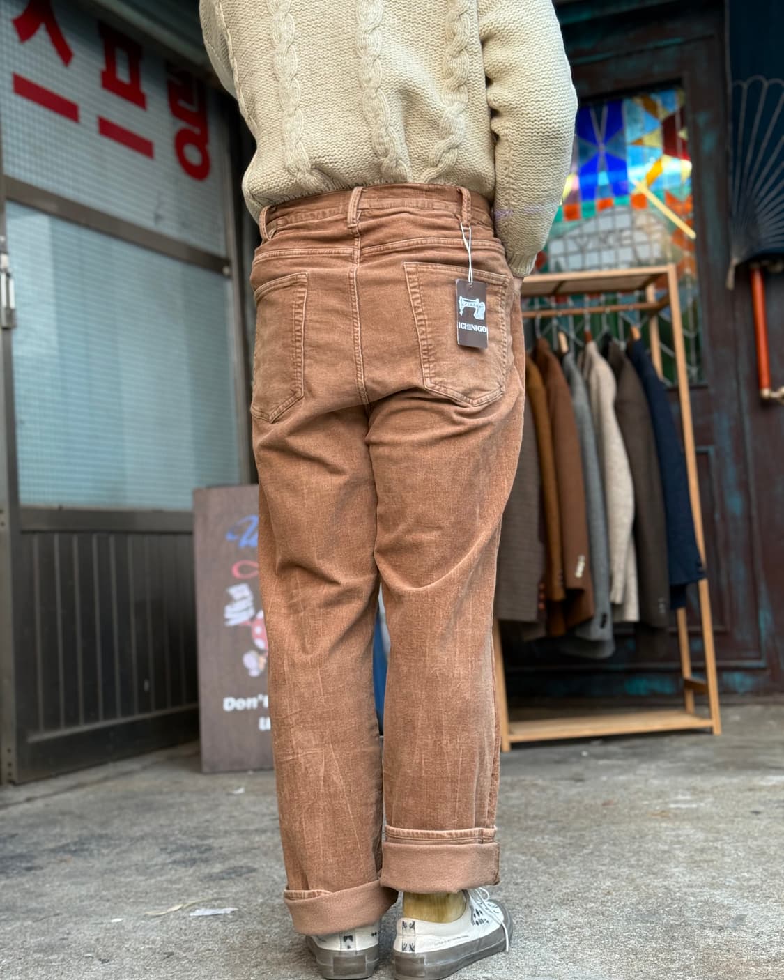 90‘s 폴로 랄프로렌 코듀로이 팬츠 36 상품이미지9