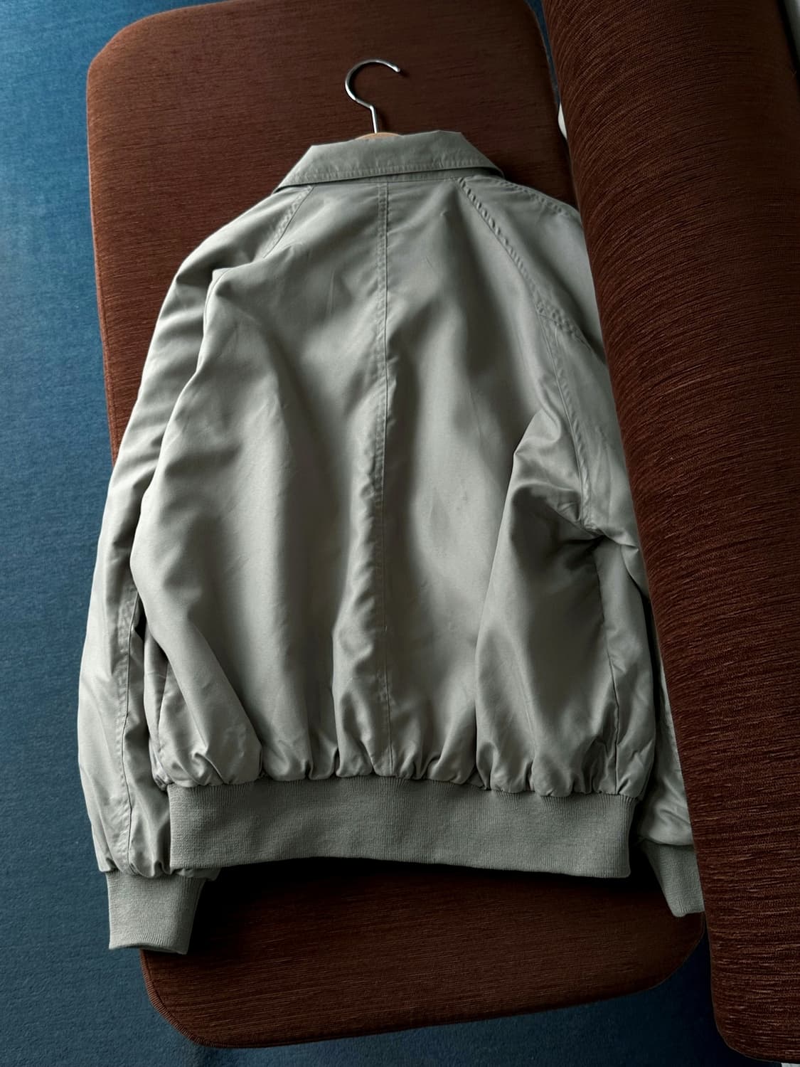 High count poly design blouson 상품이미지10