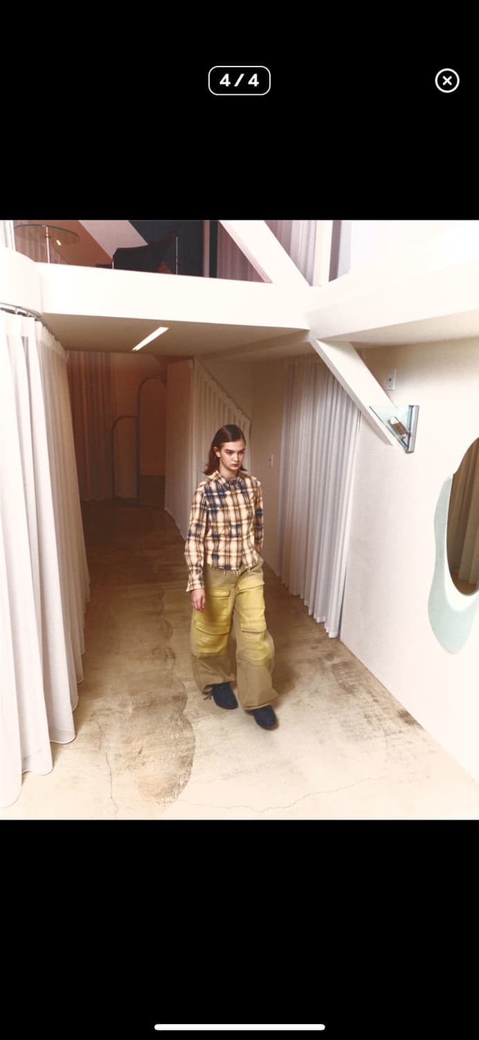 로레일즈 블리싱 워싱 카고 팬츠 상품이미지4