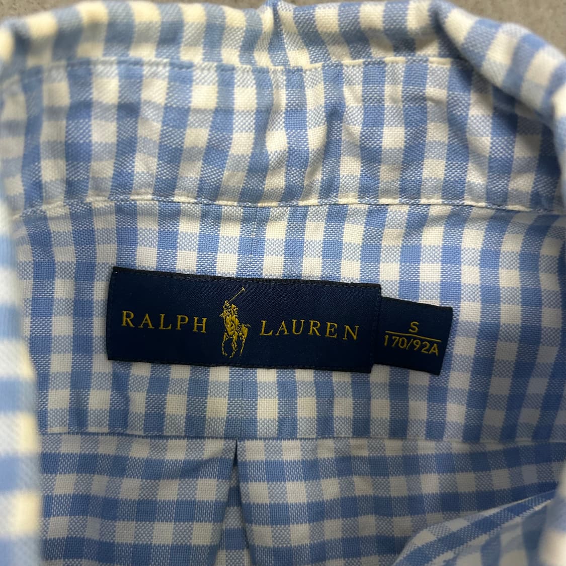 폴로 체크 셔츠[1353] 상품이미지6