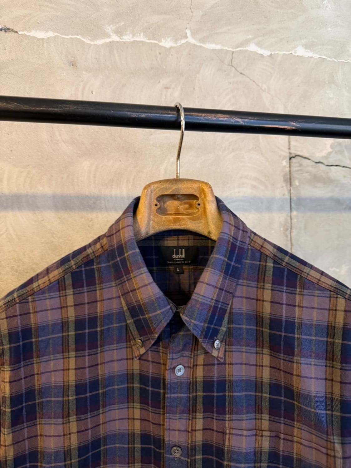 던힐 버튼다운 셔츠 100~105 상품이미지3