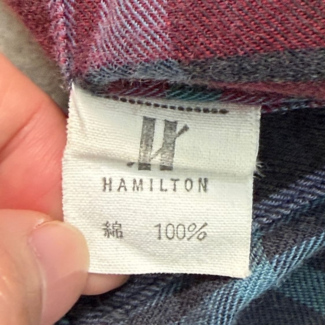 폴로 랄프로렌 타탄 체크 셔츠 블루 M 상품이미지6