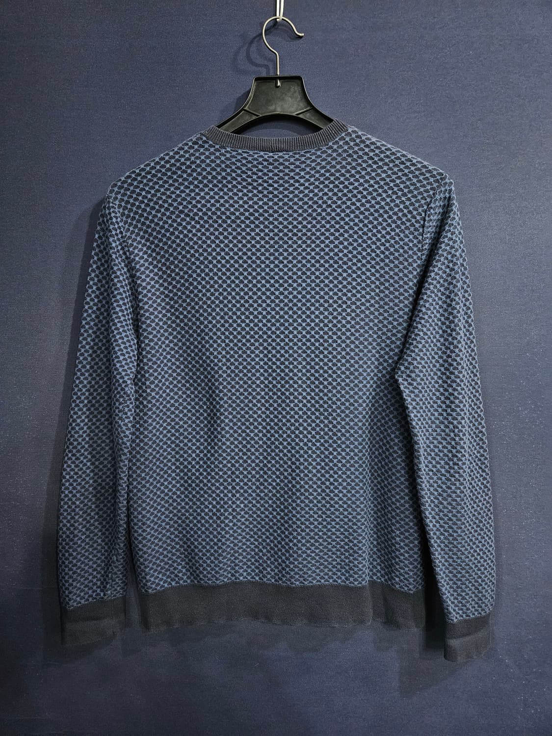 아르마니 익스체인지 문양 남성 100 니트 상품이미지2