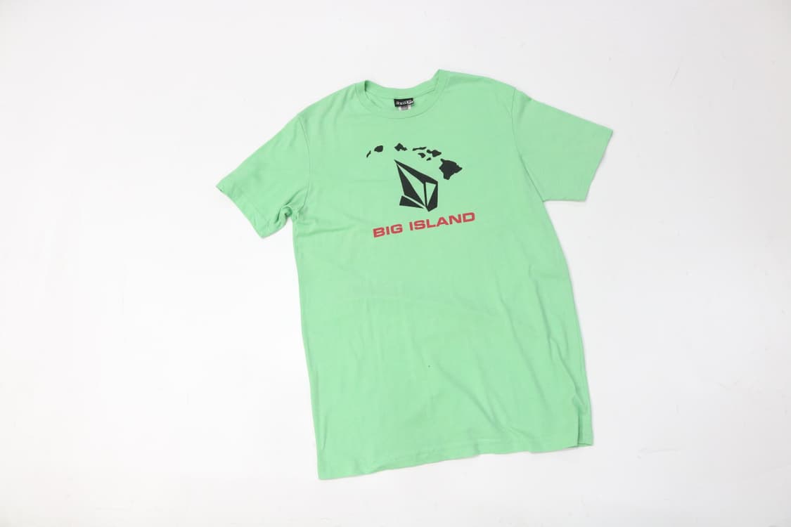 Volcom 볼컴 빈티지 빅 아일랜드 하와이 그래픽 티셔츠 (L) 상품이미지1