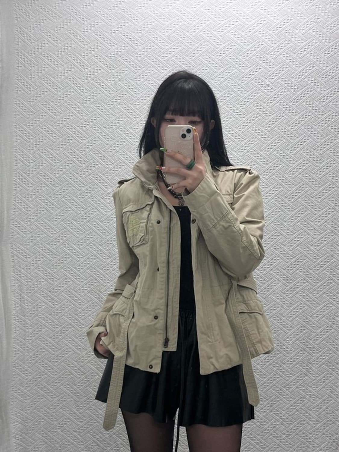 리바이스 빈티지 벨티드 밀리터리 워크 헌팅 자켓 L C09502 상품이미지2