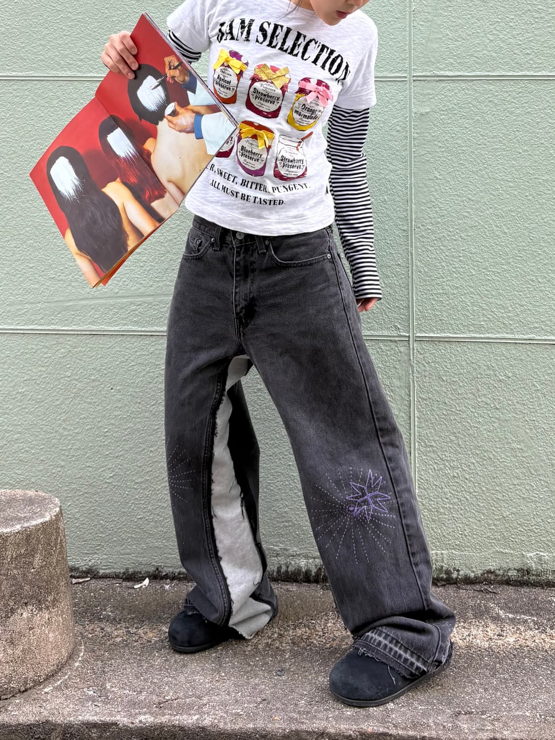 𝖭𝖮/S.019 리바이스 사시코 커스텀 상품이미지3