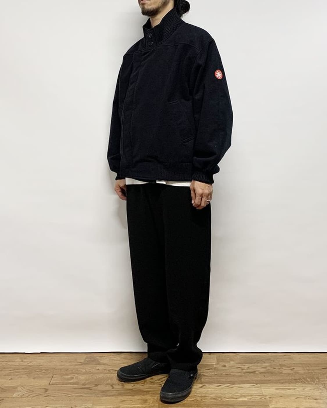 [XL] 카브엠트 코튼 멜톤 자켓 블랙 상품이미지2