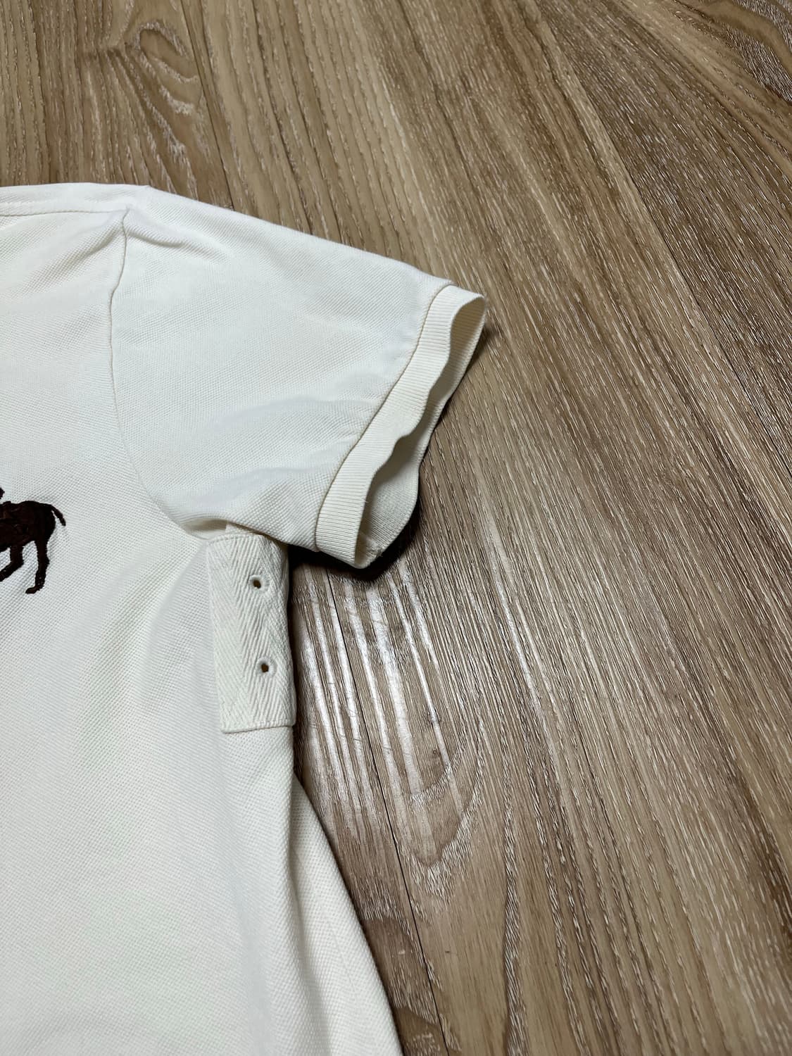 폴로 랄프로렌 빅포니 크림 PK 반팔 티셔츠 100 상품이미지4