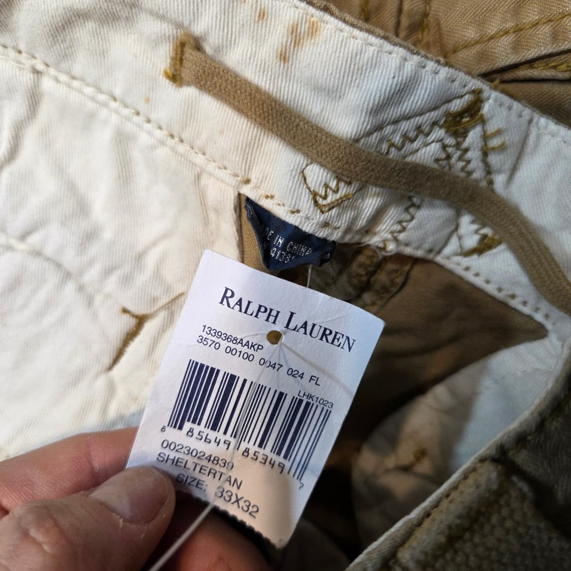 신품] 폴로 랄프로렌 멀티포켓 카고 팬츠 (33in)
 상품이미지8