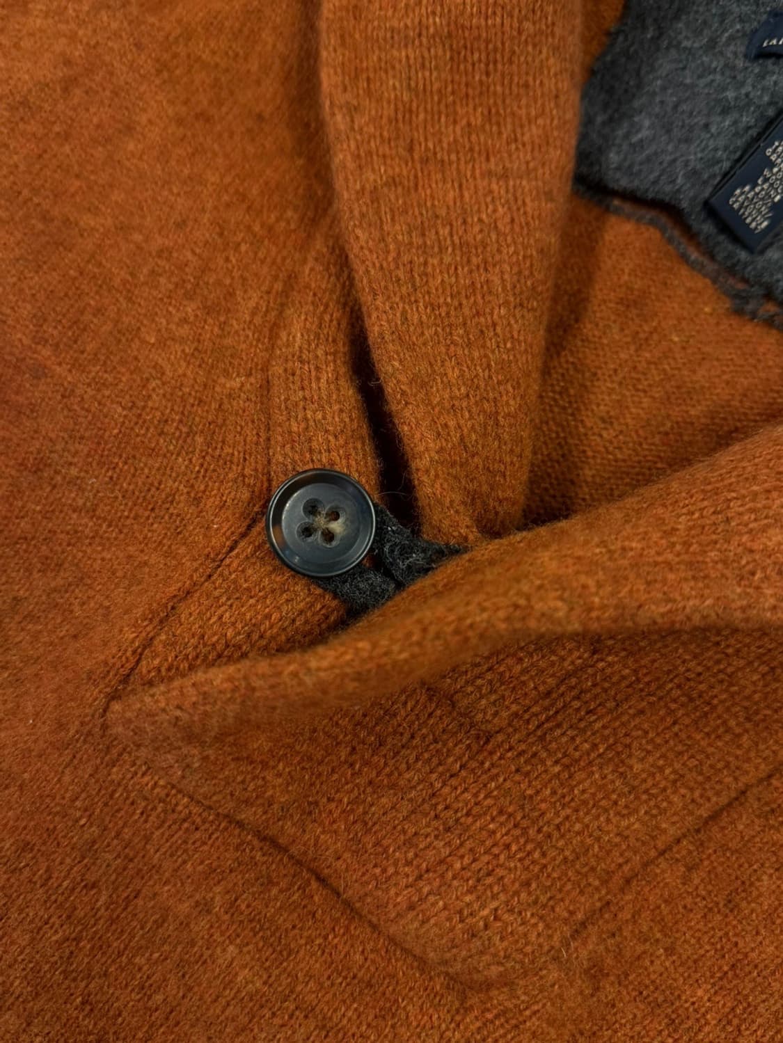 바나나 리퍼블릭 메리노울 숄칼라 니트 100 상품이미지8